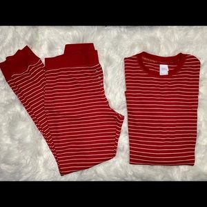 Striped Holiday Pajamas